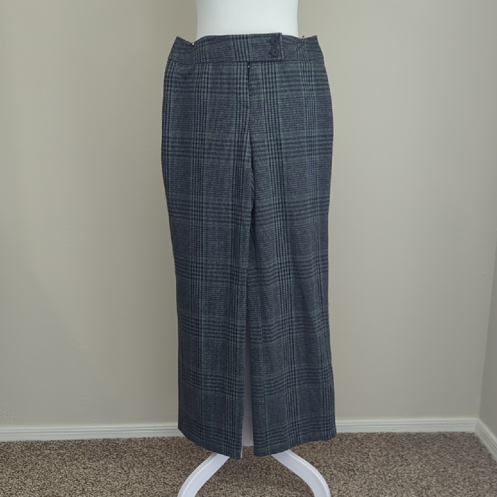 New York & Company Checkered Stretch Trousers, SP